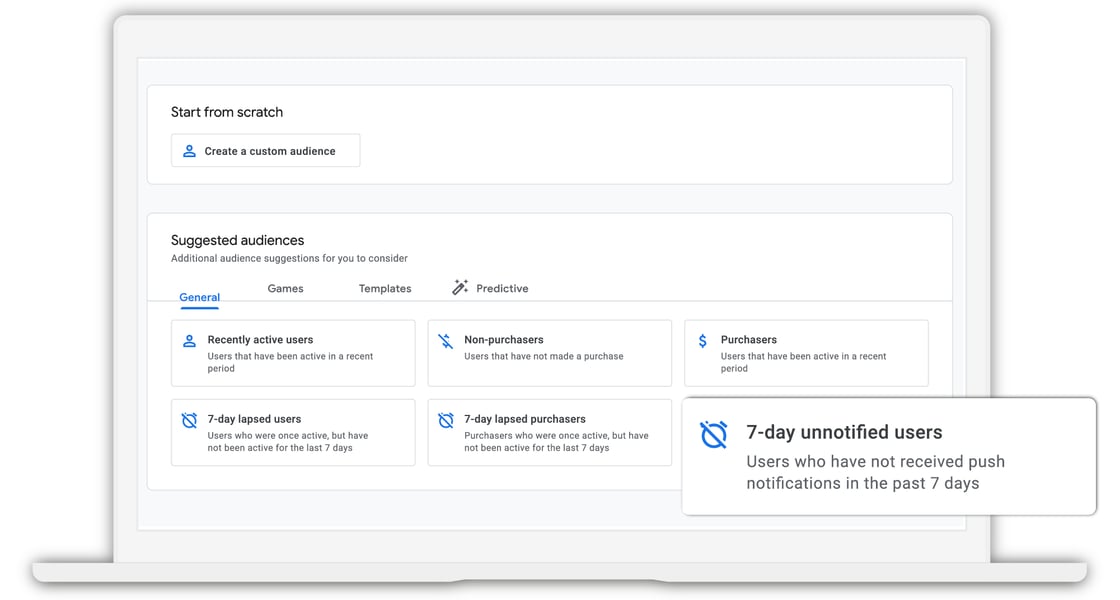 Purchasely takeaways - google analytics updates (visual credit: google)